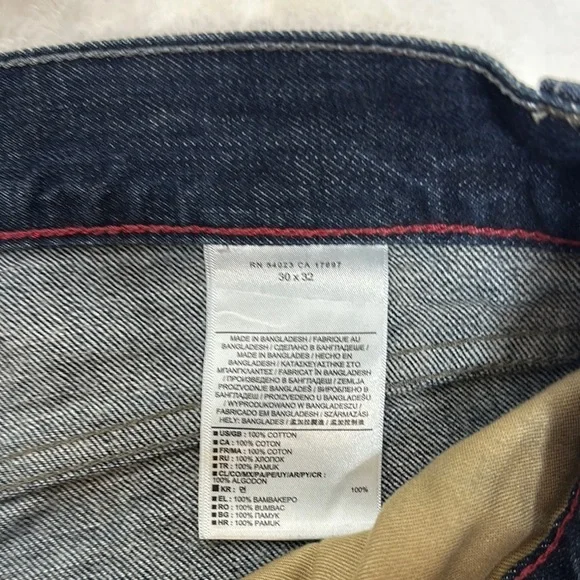 Banana Republic Blue Slim Jeans 30x32 - Picture 5 of 6